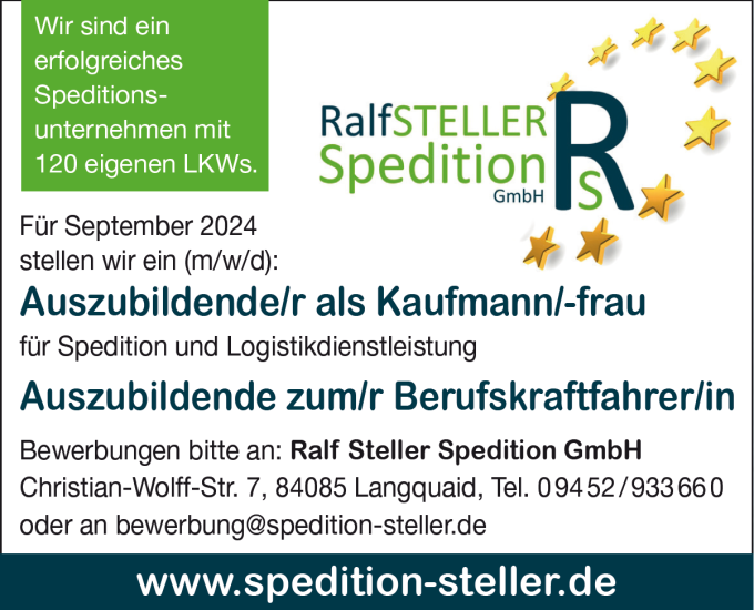 Spedition-Steller